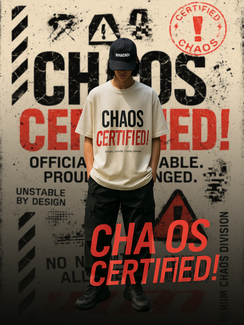 CHAOS CERTIFIED Tee's
